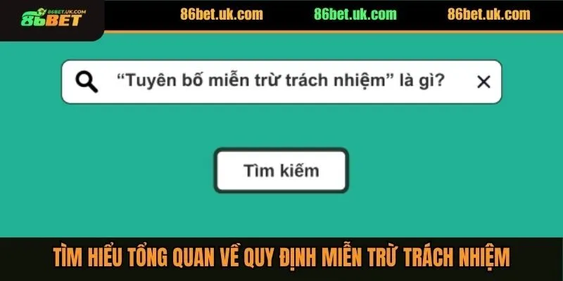 Miễn Trừ Trách Nhiệm 1 Tìm hiểu tổng quan về quy định miễn trừ trách nhiệm